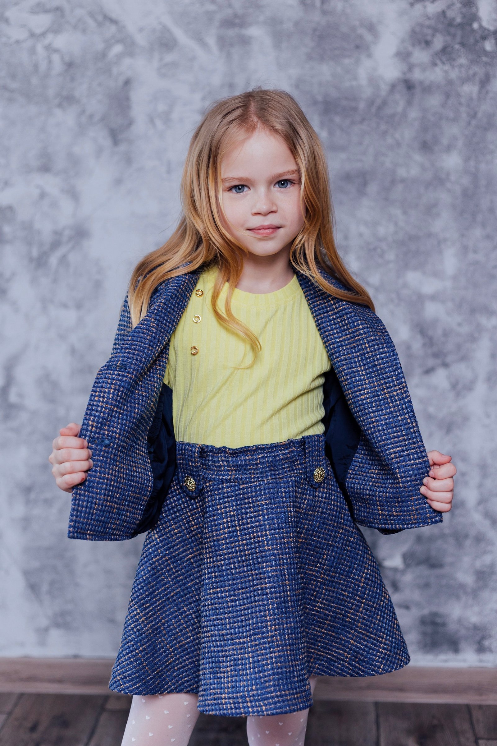 КОСТЮМ ТВІДОВИЙ СИНІЙ - Зображення 4