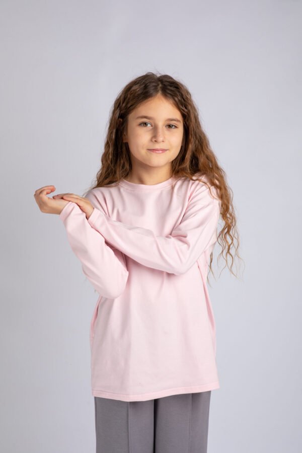ЛОНГСЛІВ РОЖЕВИЙ (unisex)