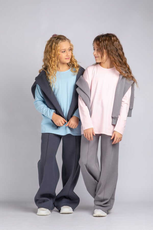 ЛОНГСЛІВ РОЖЕВИЙ (unisex) - Зображення 4