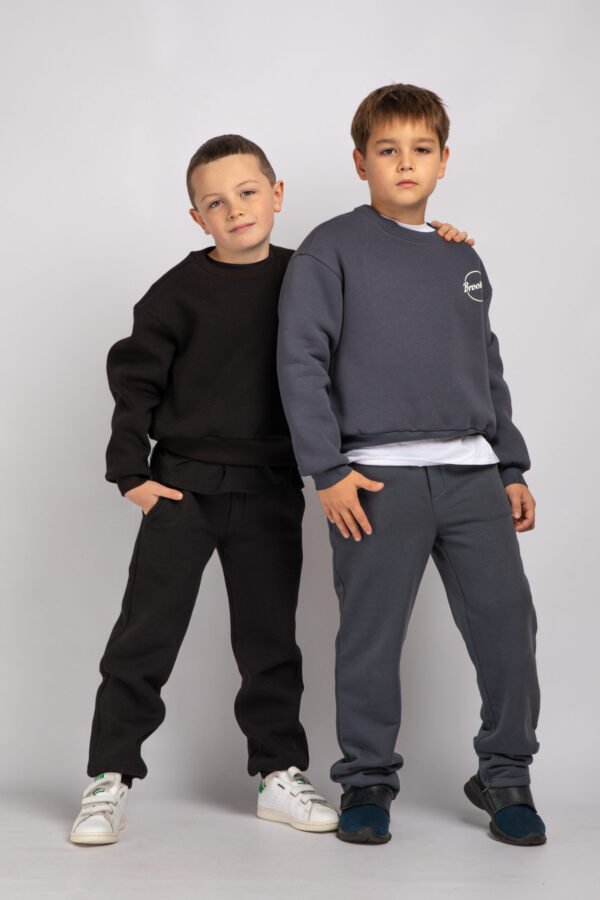 ДЖОГЕРИ УТЕПЛЕНІ (чорні, графіт) boy - Зображення 10