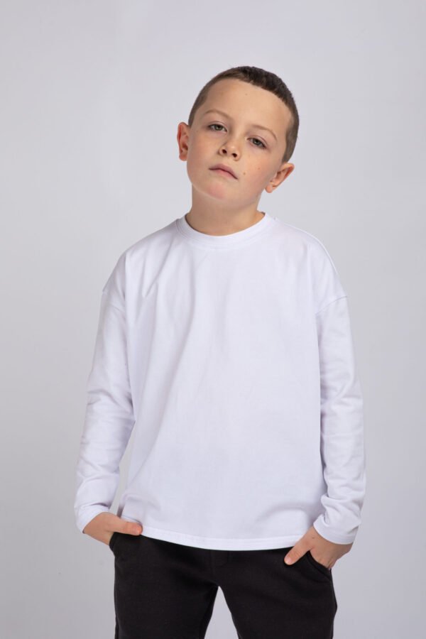 ЛОНГСЛІВ БІЛИЙ (unisex)