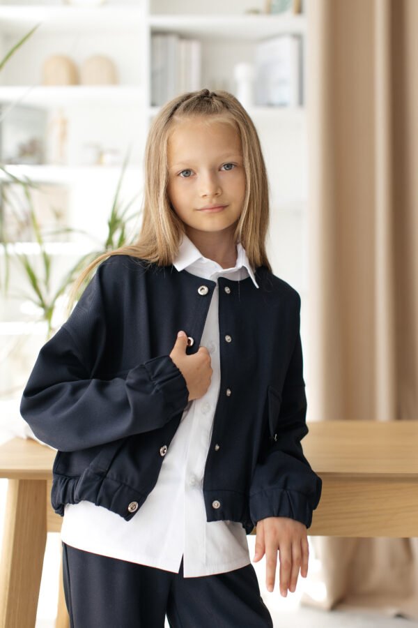 БОМБЕР синій SCHOOL 2025
