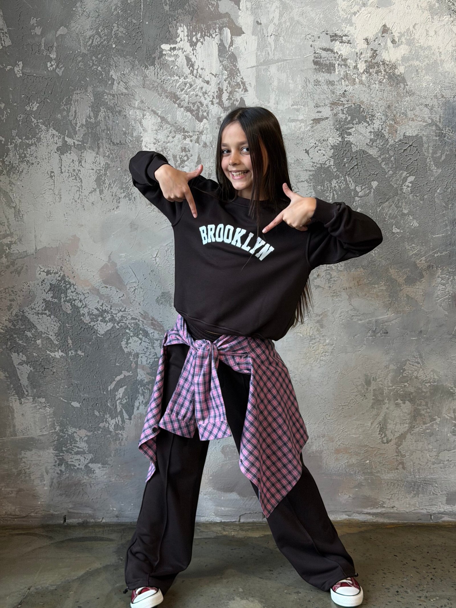 СВІТШОТ BROOKLYN утеплення шоколад - Зображення 3