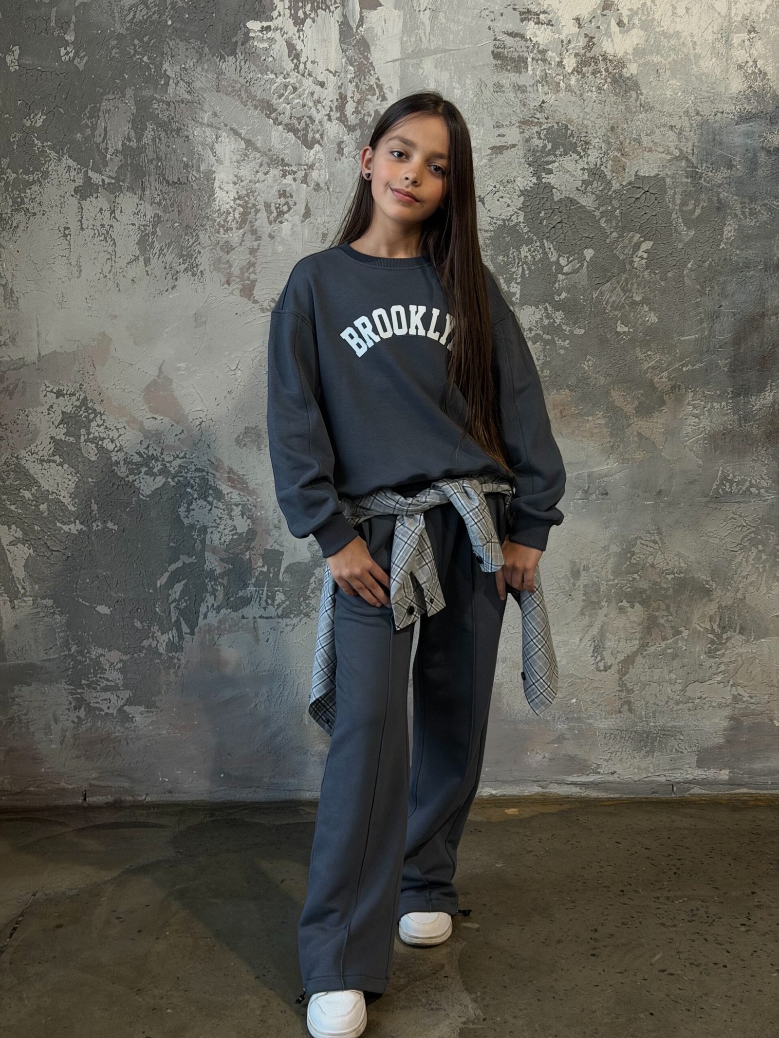 СВІТШОТ BROOKLYN утеплення графіт - Зображення 2