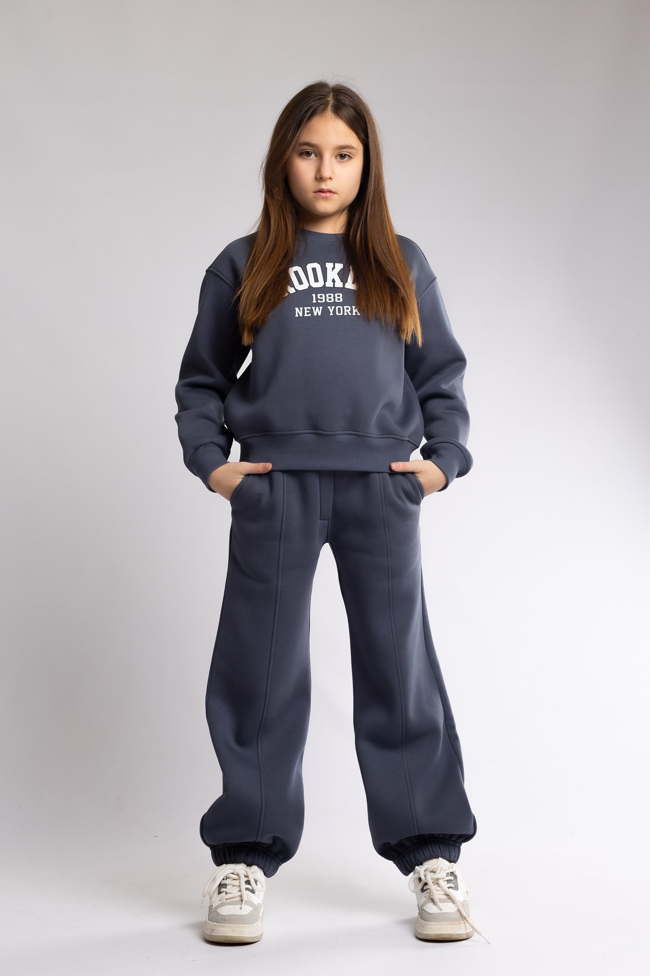 СВІТШОТ BROOKLYN утеплення графіт - Зображення 8