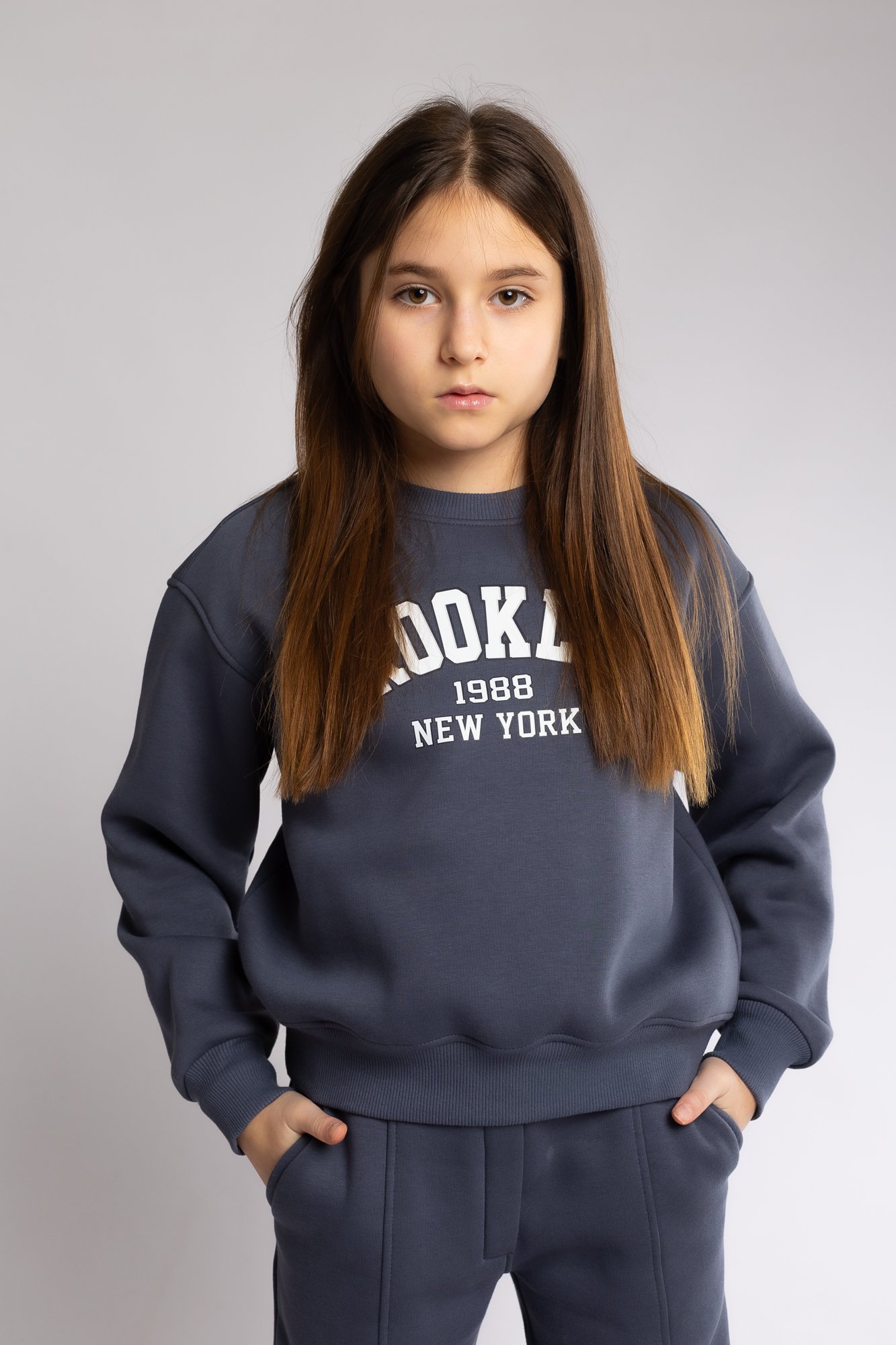 СВІТШОТ BROOKLYN утеплення графіт