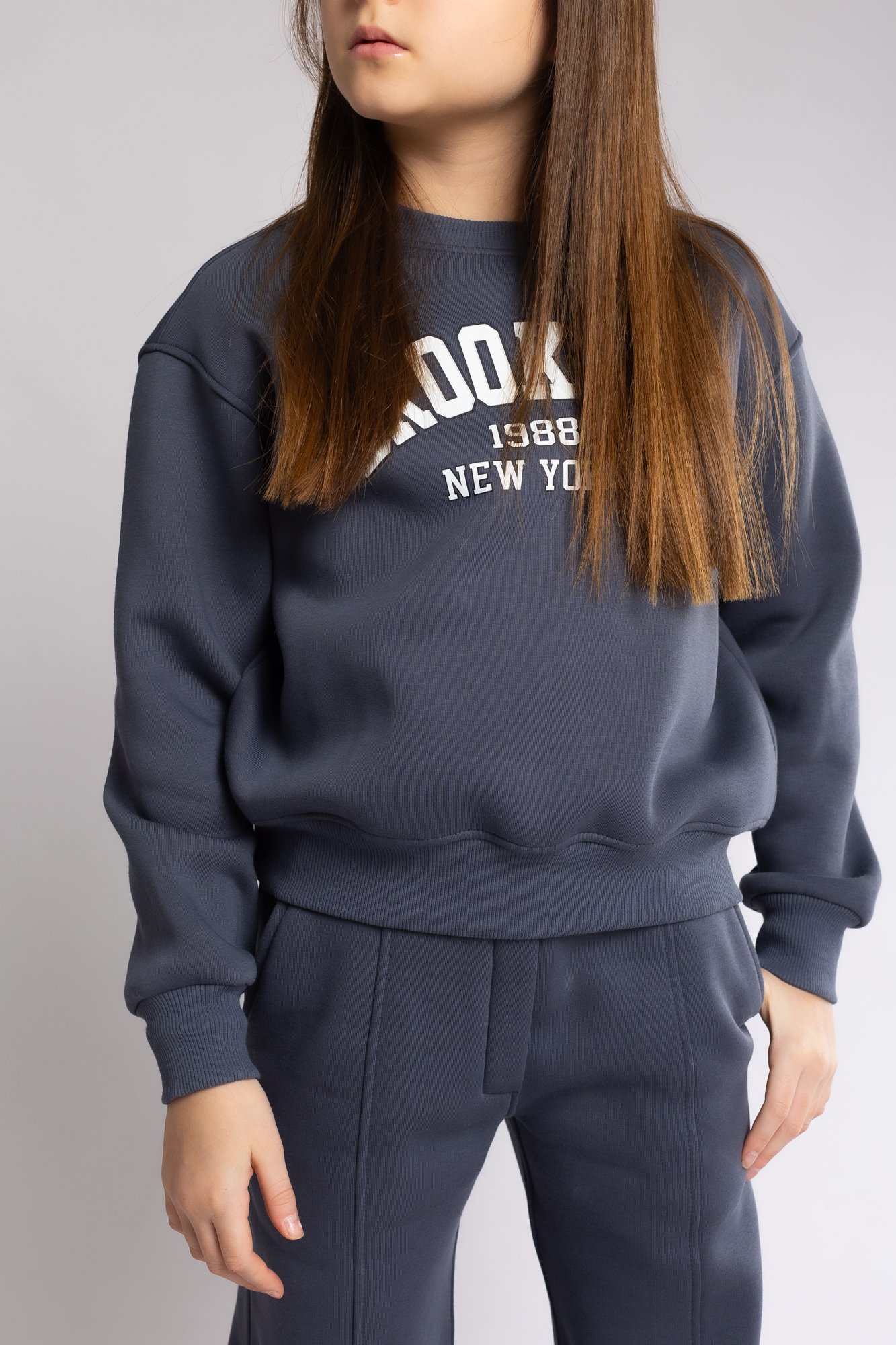 СВІТШОТ BROOKLYN утеплення графіт - Зображення 6